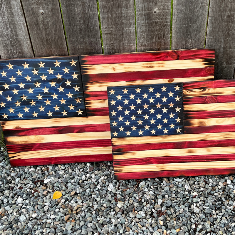 Wood Flags